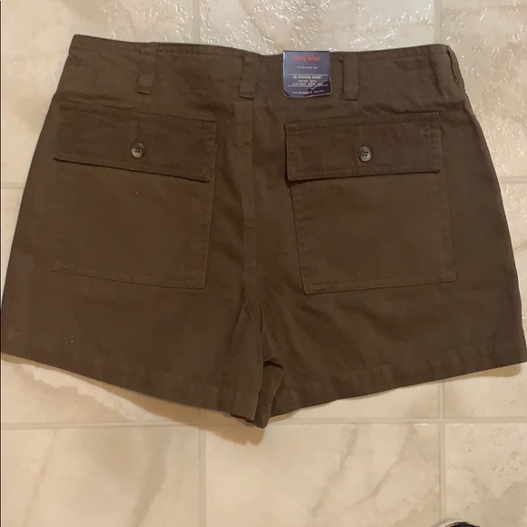 ⭐️ Navy Blue Brown Chino Short - Picture 3 of 8